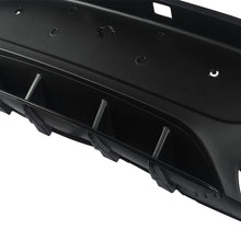 Gloss Black Rear Diffuser Exhaust Tips for Mercedes GLC X253 C253 Coupe GLC300 GLC43 2019-2022