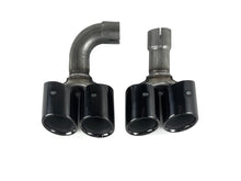 Gloss Black Rear Diffuser + Exhaust Tips Replace for BMW X3 G01 M-Sport 2018-2021 di203