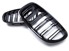 Gloss Black Front Kidney Grille For BMW 5-Series F10 F11 Sedan 2010-2016