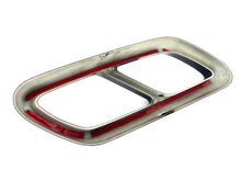 For 2022-2023 Mercedes Benz C-Class W206 Black Rear Exhaust Pipe Cover Trims