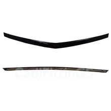 Front Bumper Upper Lower Grille Black 2013-2016 Cadillac SRX