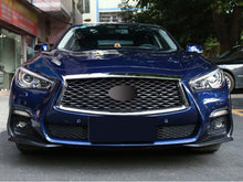 Chrome Front Bumper Upper Grill For Infiniti Q50 2014-2017