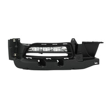 4PC Front Bumper Center Grille + Fog Light Bracket For 2015-2023 Dodge Charger SE SXT R/T