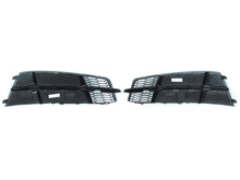 Black Fog Light Cover Grill for AUDI A6 C7.5 S-line S6 2016-2018