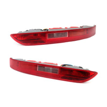 Pair Rear Bumper Tail Light Reflector Brake Stop Lamp Red For Audi Q5 2009-2017