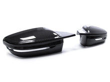 Carbon Fiber Side Mirror Cover Caps Replacements For BMW G20 G22 G30 G11 G15 2019–2025