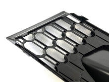 For 2017-2020 Audi A3 Sline S3 8V Black Front Bumper Fog Light Grille Cover Left+Right