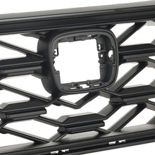 Matte Black Front Upper Bumper Grille for 2023-2024 Honda CRV CR-V Sport Hybrid