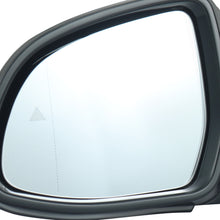 White Left Driver Side Mirror with Blind Spot Fits BMW X3 G01 2018 2019 2020-2023