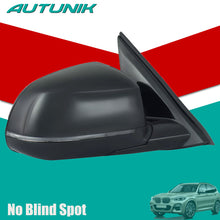 Passenger Side Mirror Black For BMW X3 G01 2018-2023 Power/Turn Signal 5pin