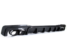 Carbon Look Difffuser + Black Exhaust Tips For AUDI A7 C8 S-line 2019-2024 di154