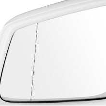 White Left Side Mirror w/o Blind Spot For Mercedes E-Class C207 E350 E400 E550 Coupe 2010-2017 Driver