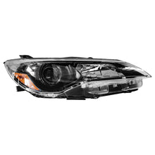 Black Halogen Headlight Set For Toyota Camry LE SE XLE XSE 2015-2017