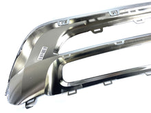 Chrome Front Bumper Face Bar Molding Trim for Mercedes Benz GLS450 2017 2018 2019