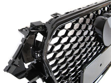 Honeycomb Front Grill Black For AUDI A4 B8.5 S4 2013-2015 2016