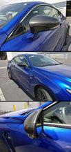 Add-On Real Carbon Fiber Mirror Cover Caps Replacement for Lexus IS ES GS LS CT RC 2013-2020