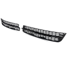 2x Black Front Fog Light Grill Cover For Audi Q7 Non-Sline 2010-2015