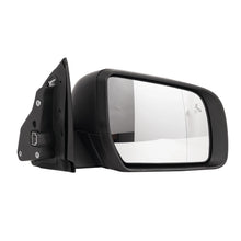 7Pin Right Side Mirror w/ Blind Spot Power Fold Non-Heated For 2019-2022 Ford Ranger Black
