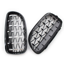 Gloss Black Diamond Front Kidney Grill For BMW E90 E91 3-Series 2009-2011 Sedan