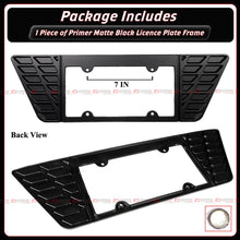 For 2020-2026 Corvette C8 Z51 Z06 Matt Black Rear License Plate Frame Holder Panel