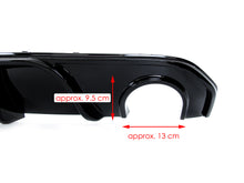 Gloss Black Rear Diffuser for BMW G26 Gran Coupe 4-Series 2021-2024 di158