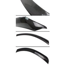 Real Carbon Fiber Highkick Trunk Spoiler Wing For Mercedes Benz W204 2-door Coupe 2012-2014