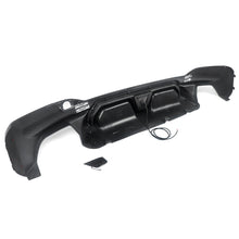 Carbon Look Rear Diffuser W/ LED For BMW G30 530i 540i M-Sport 2017-2023