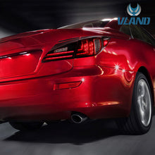 Red Tail Lights Red LED Fit 2006-2015 Lexus IS IS250 IS350 IS F Turn Signal