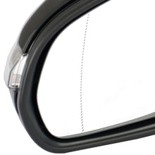 Black Left Driver Side View Mirror for 2015-2021 Mercedes W205 C250 C300 C350 C63 Sedan