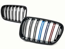 M-Color Front Kidney Grill for BMW X3 F25 X4 F26 2010-2013 Gloss Black Bumper Hood Grill
