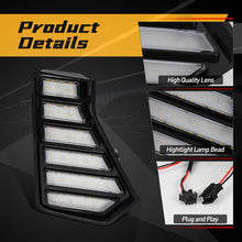 For Toyota Tacoma 2024 2025 Front Fog Light Side Grille Daytime Running Lamp DRL