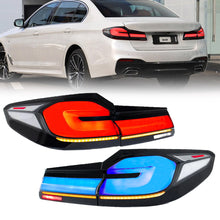 LED Tail Lights for BMW G30 M5 F90 5 Series 2017-2020 Sequential Rear Lamps Blue