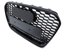 For 2012-2015 Audi A6 C7 S6 Front bumper Grille honeycomb Grill black RS Style w/o Camera Braket