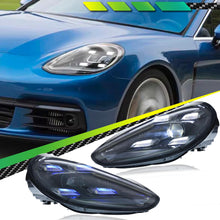 LED DRL Turn Signal Upgraded Headlight Assembly for Porsche Panamera 2014-2017