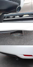For 2016-2021 Honda Civic Oval Titanium Black Chrome Muffler Exhaust Tip Finisher