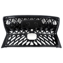 Front Bumper Grill Gloss Black W/ License Plate For Lexus GX460 2014-2022
