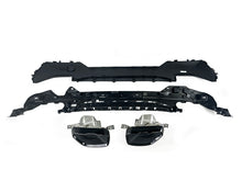 Gloss Black Rear Diffuser w/ Exhaust Tips For BMW G22 G23 430i M440i M Sport 2021-2025