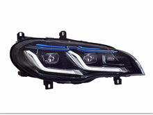 LED Headlight DRL Turn Signal Lamp Assembly For 2007-2013 BMW X5 E70 HID/Xenon w/o AFS