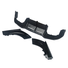 Gloss Black Rear Diffuser Splitter For BMW F87 M2 2016-2021