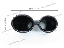 Rear Diffuser & Black Exhaust Tips for Mercedes C205 C200 C300 C43 AMG Coupe Convertible 2015-2020