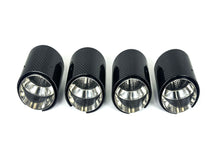 4Pcs Carbon Fiber Exhaust Tips fit for BMW M2 G87 M3 G80 M4 G82 G83 2021+
