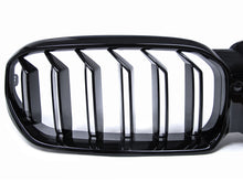 Gloss Black Front Kidney Grill for BMW 5-Series G30 520i 530i 540i 2021-2023 w/ Camera