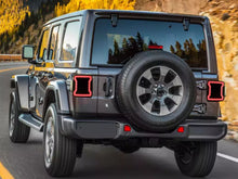 Black Tail Lights Rear Brake Turn Signal LED Lamps For 2018-2024 Jeep Wrangler JL