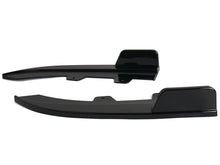 Gloss Black Rear Splitters Side Bumper Canards for BMW 4 Series G22 G23 M Sport 2022-2024