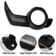 Upgrade LED DRL Fog Lights Turn Signal Lamp For Toyota 4Runner 2014-2024