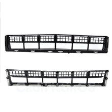 Front Bumper Upper Lower Grille Black 2013-2016 Cadillac SRX