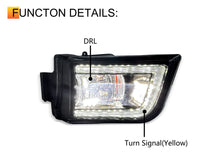 Front Bumper Lamps DRL LED Fog Lights Amber/White for Toyota 4Runner 2003-2005
