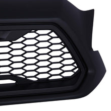For 2012-2015 Toyota Tacoma Front Grille Bumper Grill W/ LED lights Matte Black