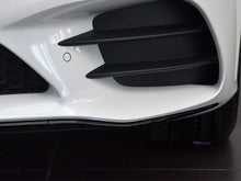 3PCS Gloss Black Front Bumper Lip Trim for Mercedes C-Class W205 AMG Bumper 2019-2021