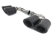 For 2019-2024 Porsche Cayenne Base 9Y0 Carbon Fiber Exhaust Tips Muffler Tail Pipe Replacement